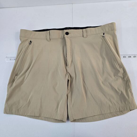 Eddie Bauer Men’s Horizon Guide Wander Shorts Carbon beige Size 42 6201 - Picture 1 of 11